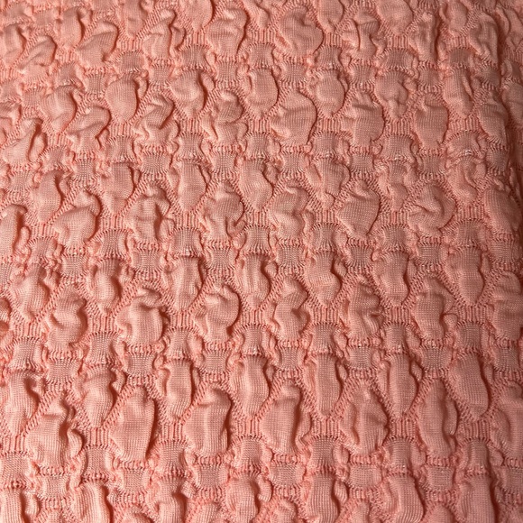 ALEEZA PARIS jiffy pop loose CROP top CORAL - Picture 8 of 8